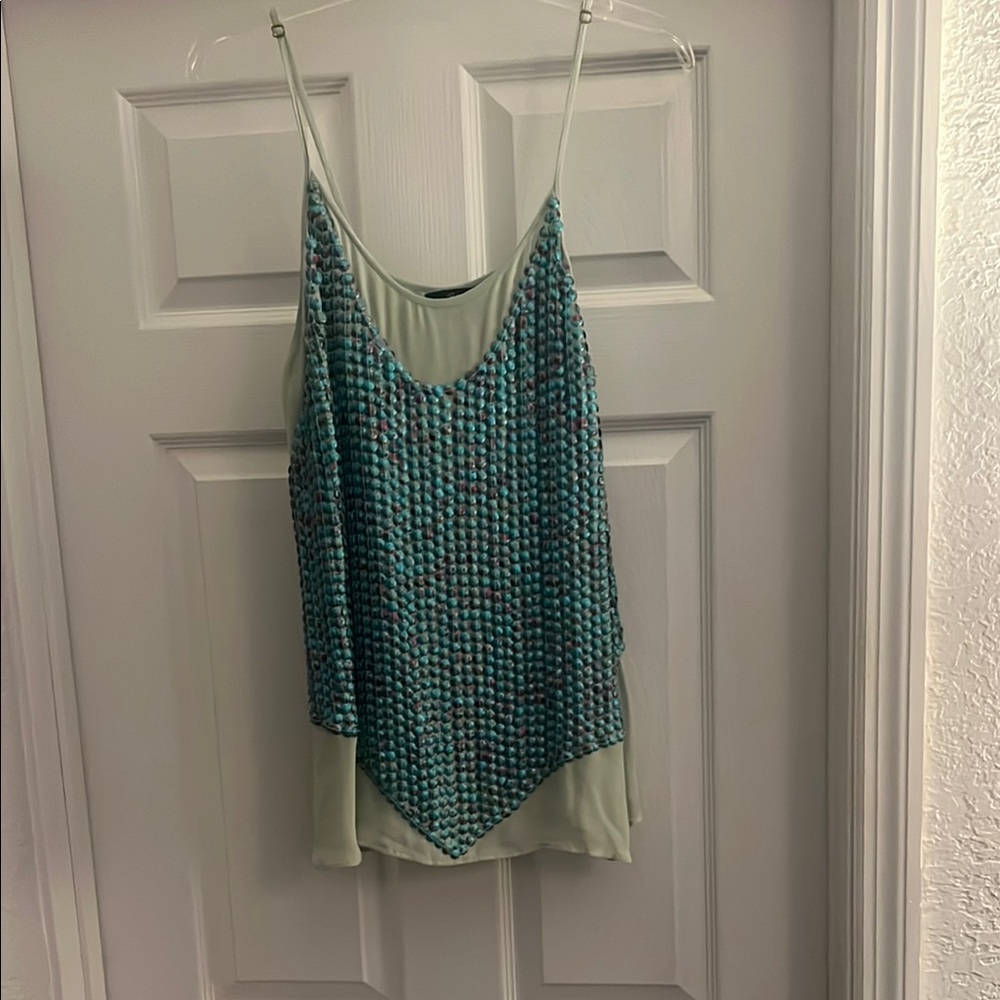 Sky blue Sleeveless Camisole